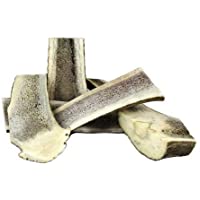 ARTISAN GIFT CO Asta de Ciervo Partido-M - 1 Und. - + 51gr. - Ideal para Cachorros- Perros Senior- y Masticadores Suaves